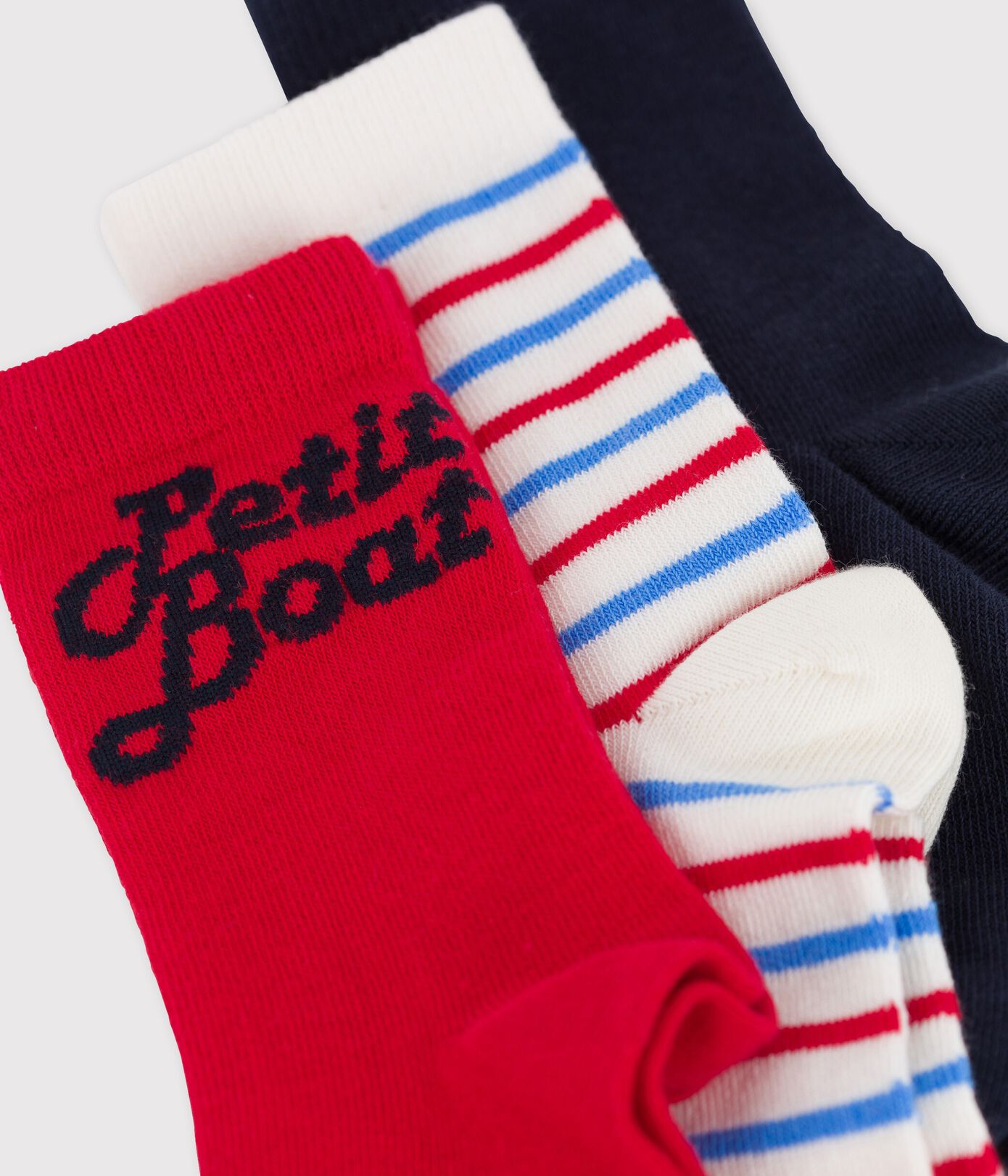 Lot de 3 paires de chaussettes enfant garçon