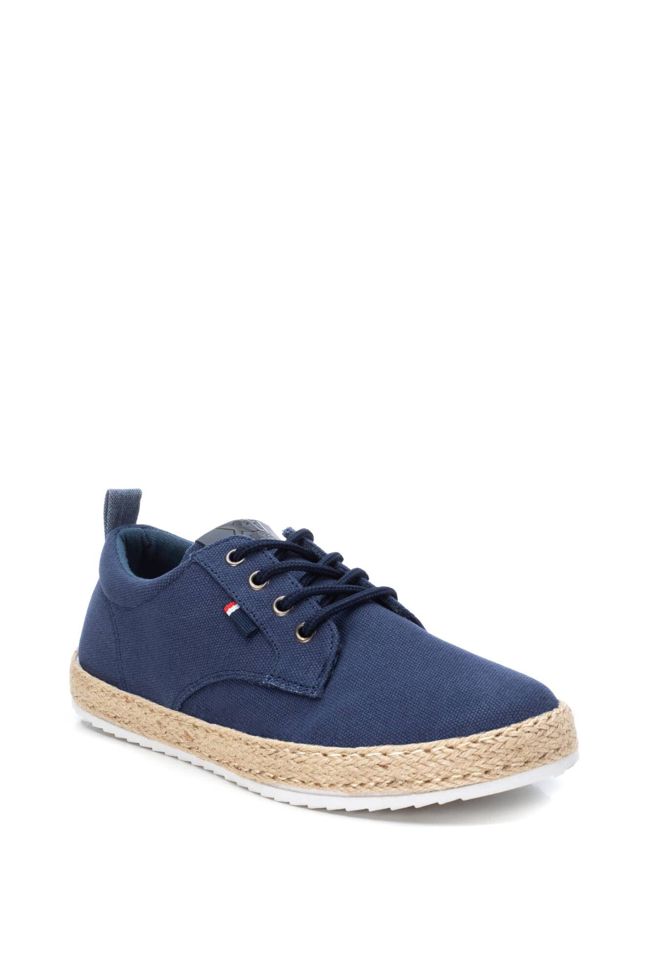 Sapatos Xti com cadarço e sola de juta - azul marinho