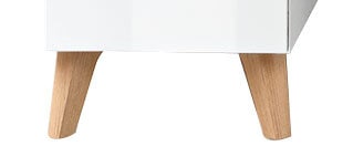 Fuß Set 5,4 x 12,0 cm Braun