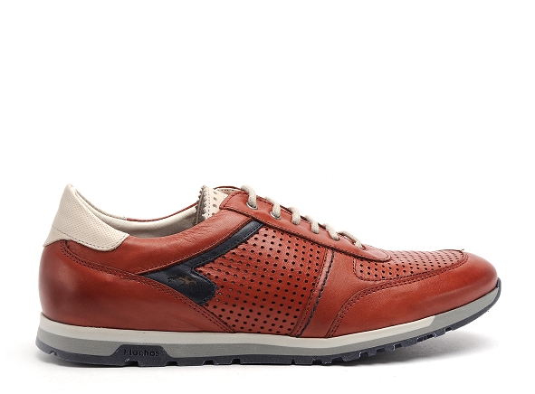 Fluchos basses homme f1188 rouge