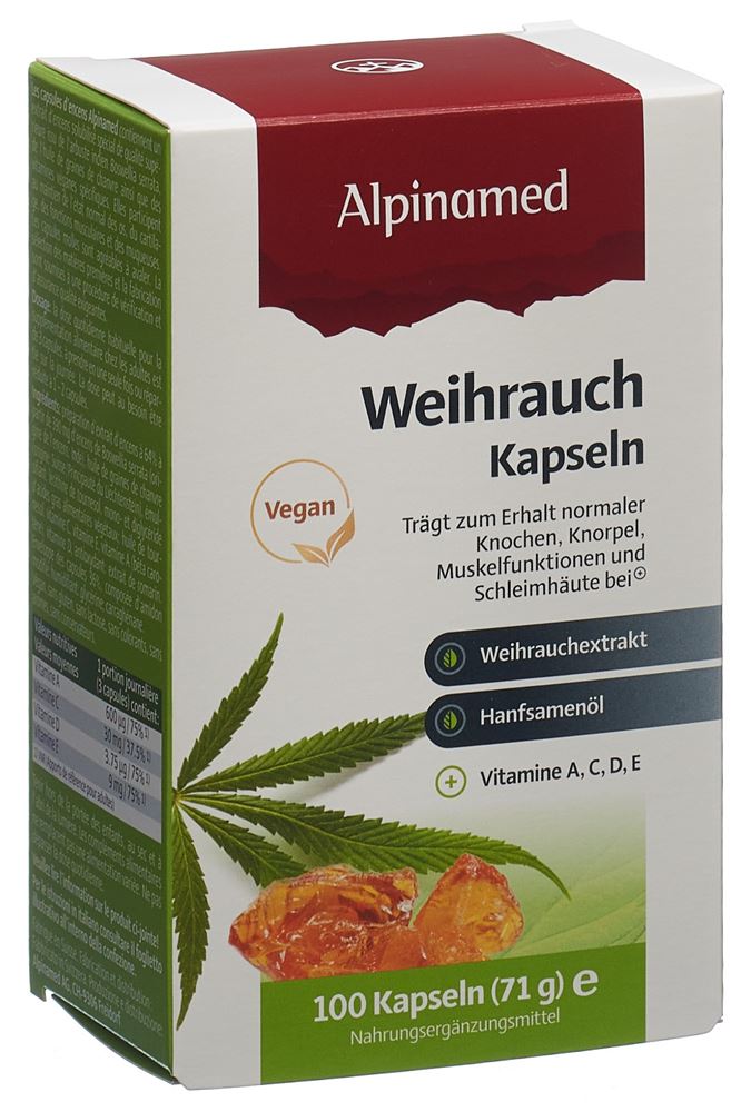 ALPINAMED Weihrauch Kaps Blist 100 Stk