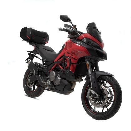 Sacoche de selle SW-MOTECH RACKPACK (42 litres) COMPLET AVEC SUPPORT - Noir