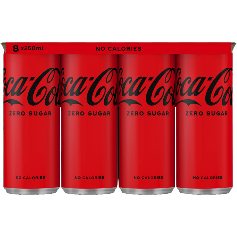 Coca-Cola Zero sugar 8-pack