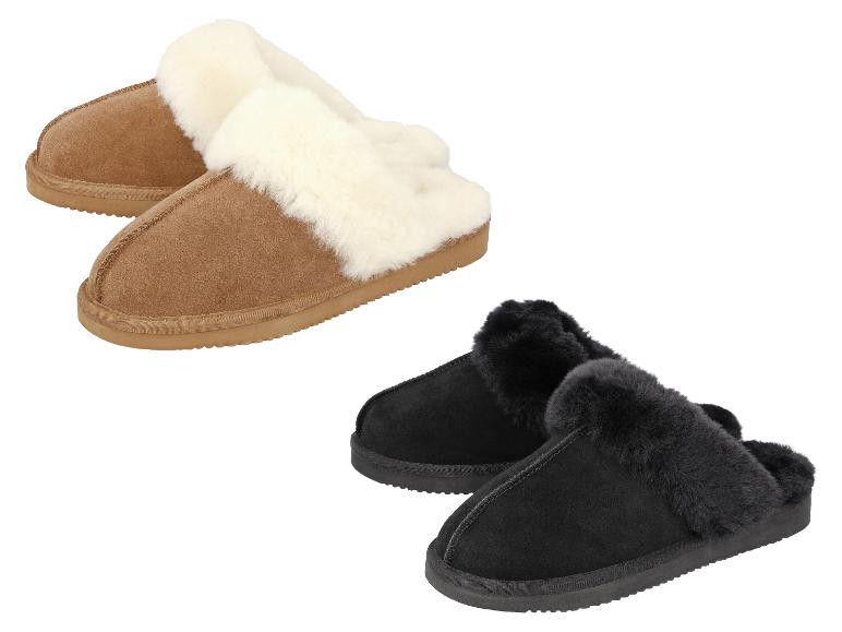 Leren dames pantoffels