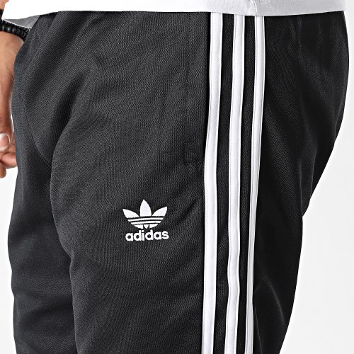 Pantalon Jogging A Bandes Cutline HK7429 Noir