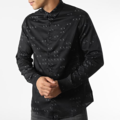 Chemise Manches Longues 6LZC45 Noir