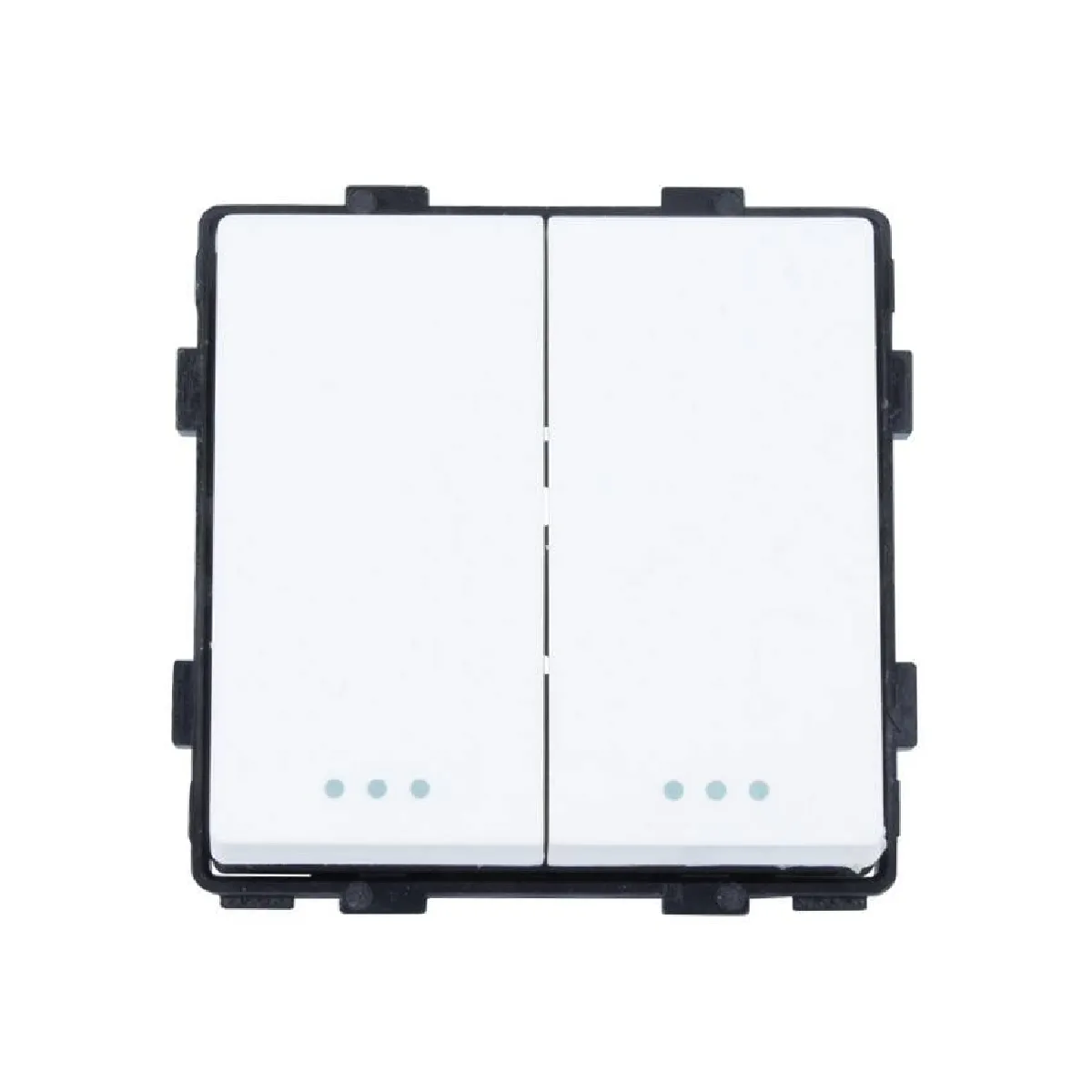 Ledkia Va-et-Vient Double Modern - Blanc
