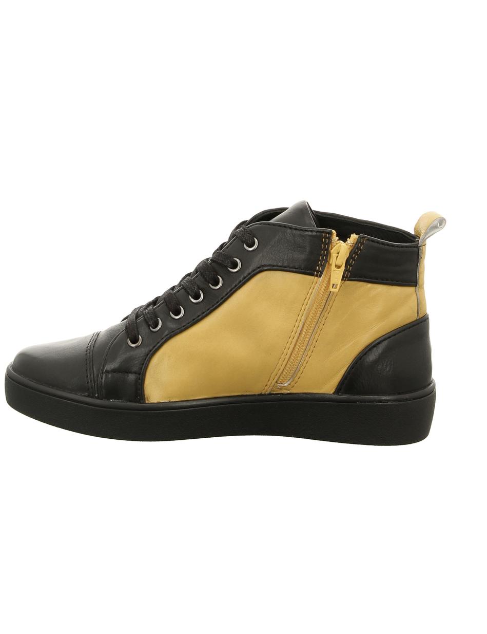 Halbschuh Lilli 91, schwarz-gelb