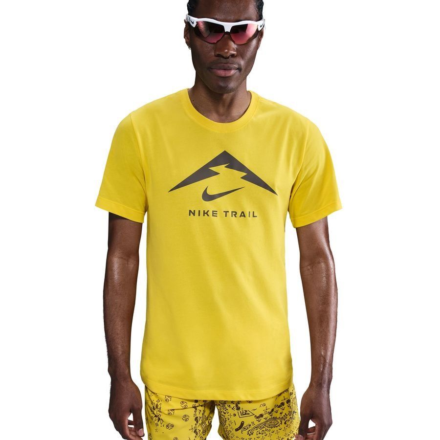 Nike T-shirt Running Dri-FIT Run Trail - Lightening