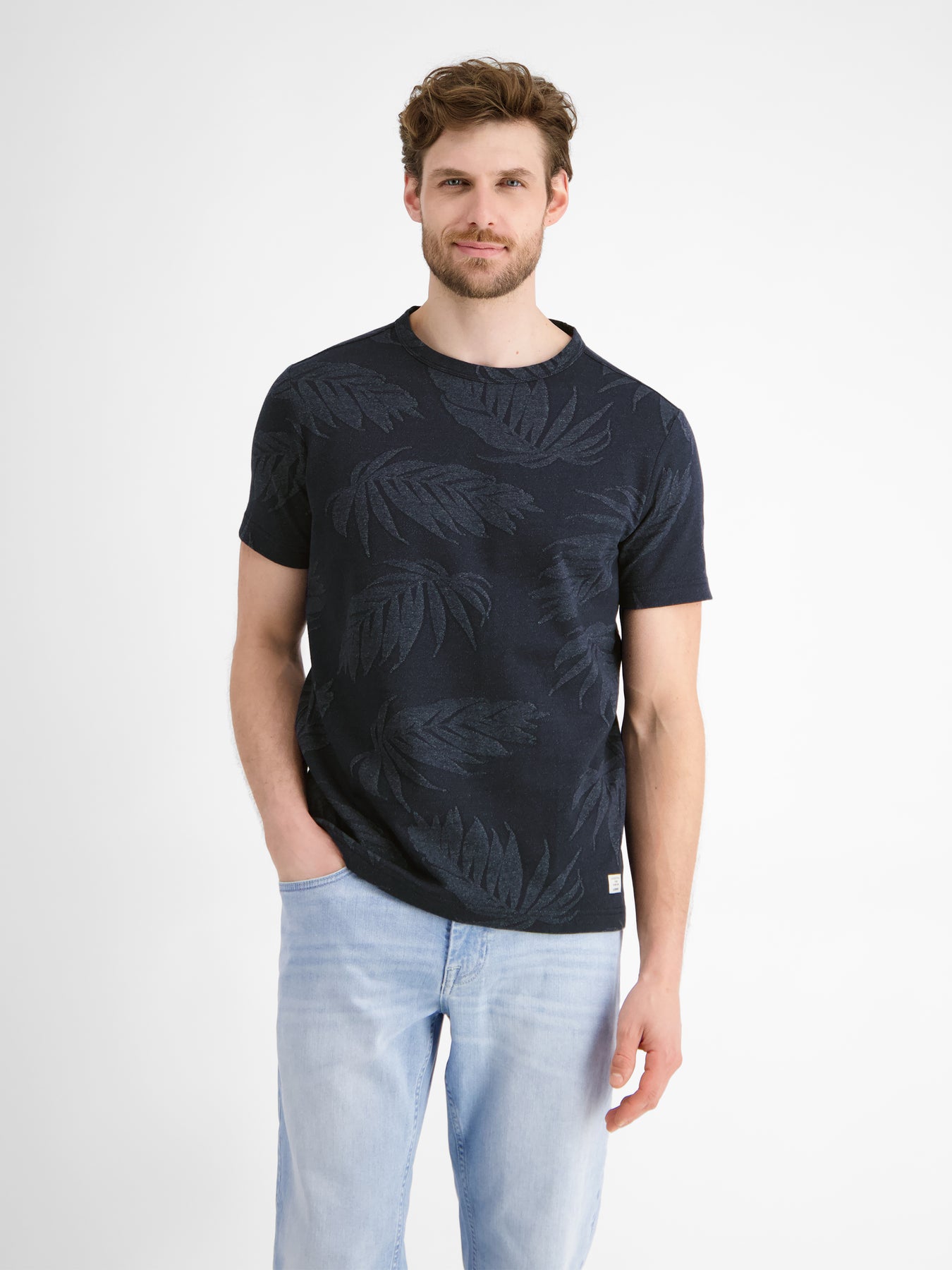 Jacquard T-Shirt für Herren