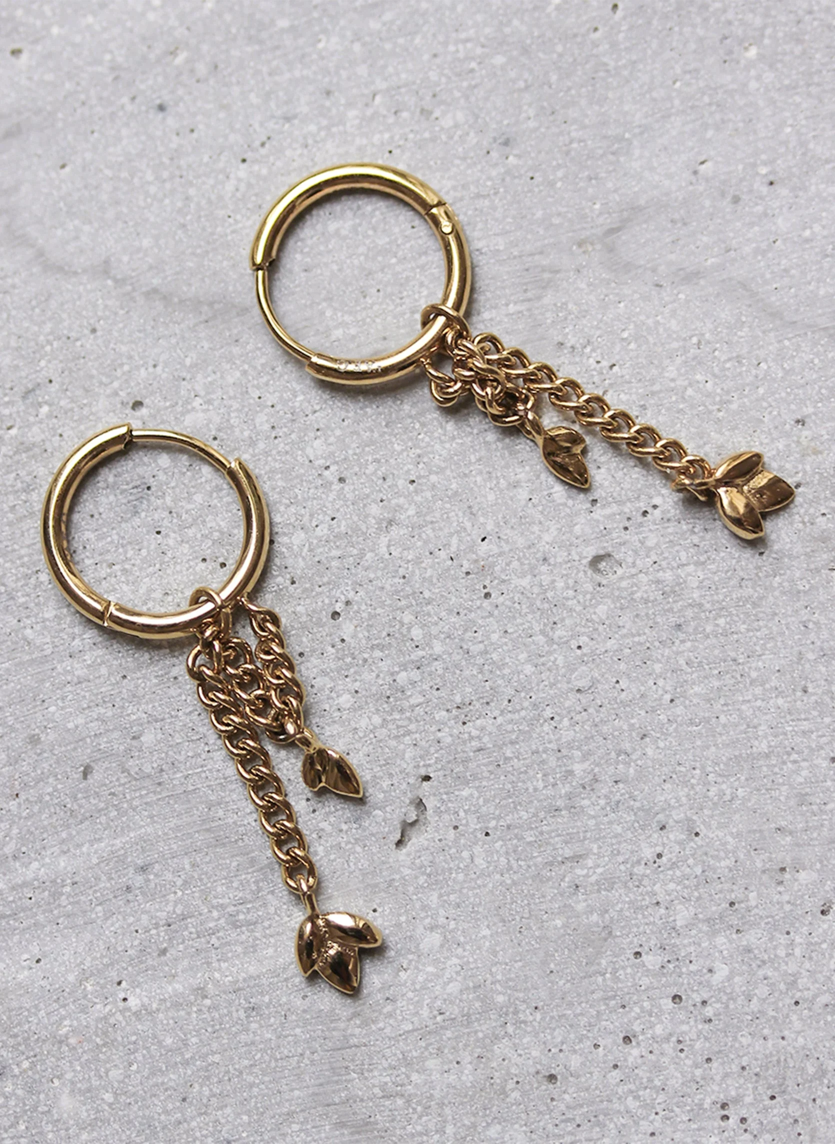 ASTERION - Boucles d'oreilles pendantes asterion | Doré