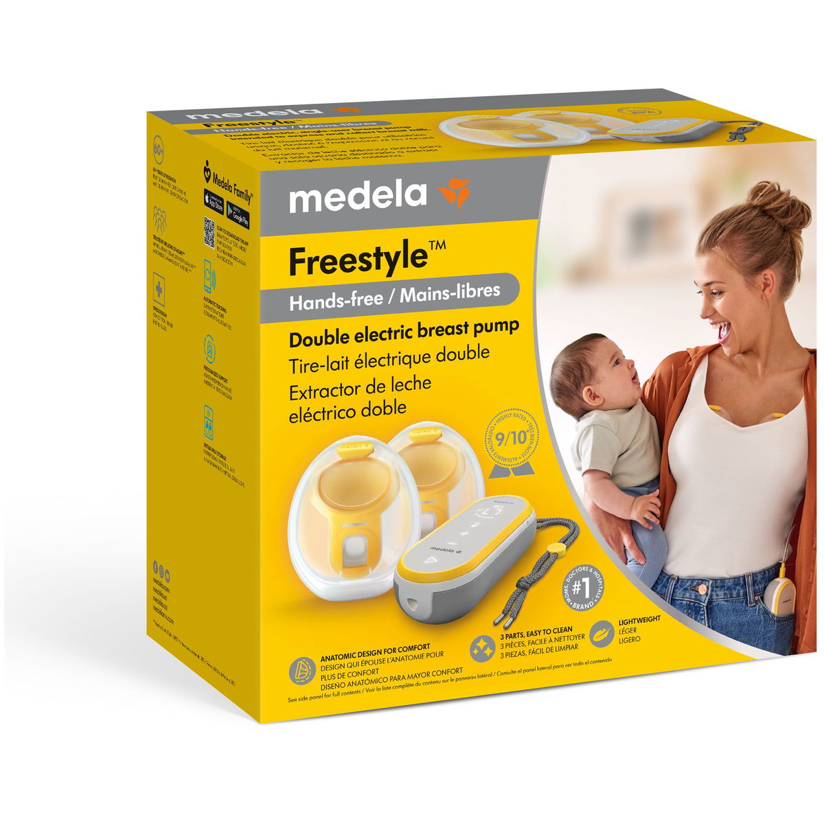 MedelaMedela   Freestyle Hands-free elektrische Doppelmilchpumpe