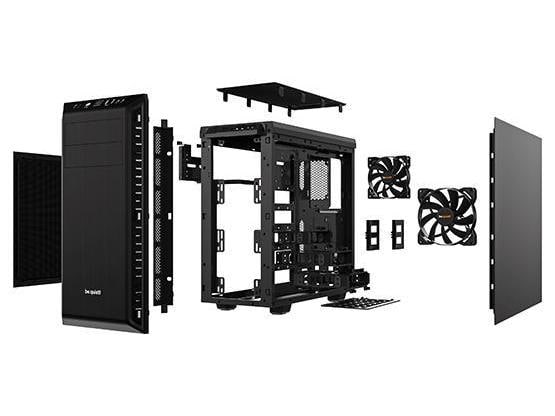 be quiet! PC-Gehäuse Pure Base 600 Leises und funktionales Mid-Tower Gehäuse