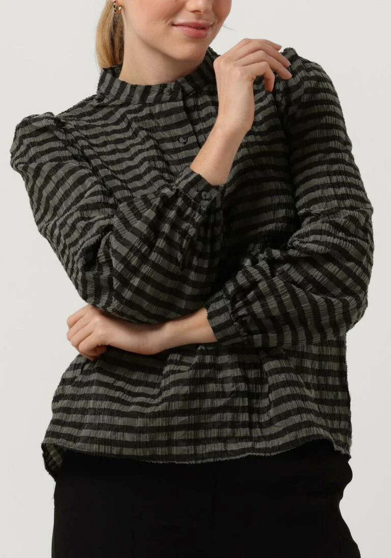 LEVETE ROOM groene levete room blouse lr-vela 1 blouse