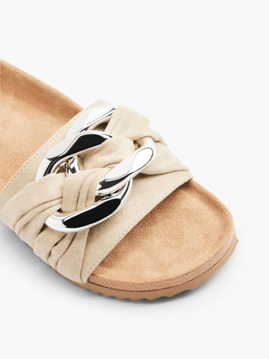 Graceland Pantolette beige