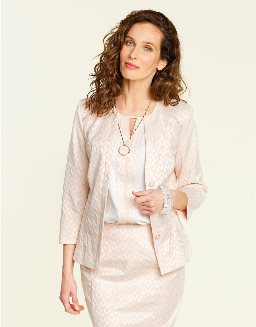 Veste chic rose