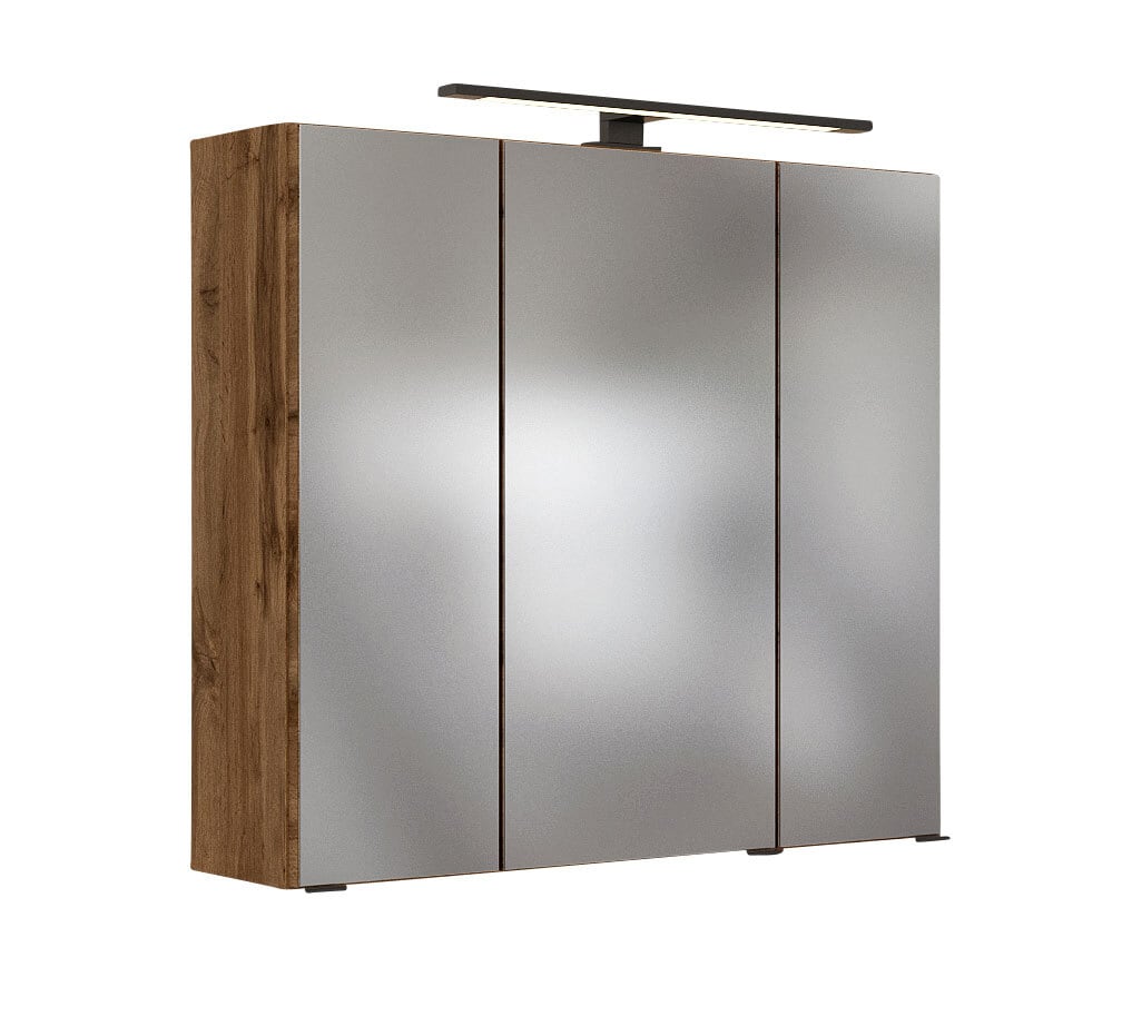 Spiegelschrank LUZERN 70 x 64 cm Wotan Eiche