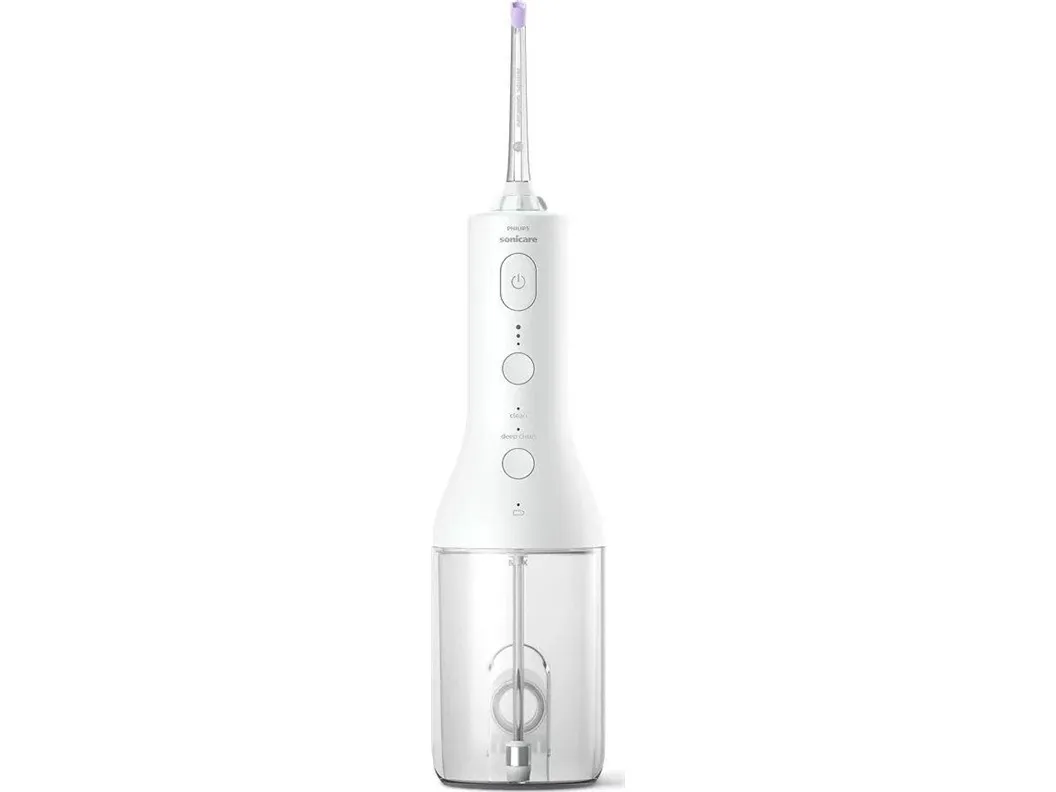 Philips Sonicare Power Flosser 3000 HX3826 - Mundskylning - trådløs - hvid