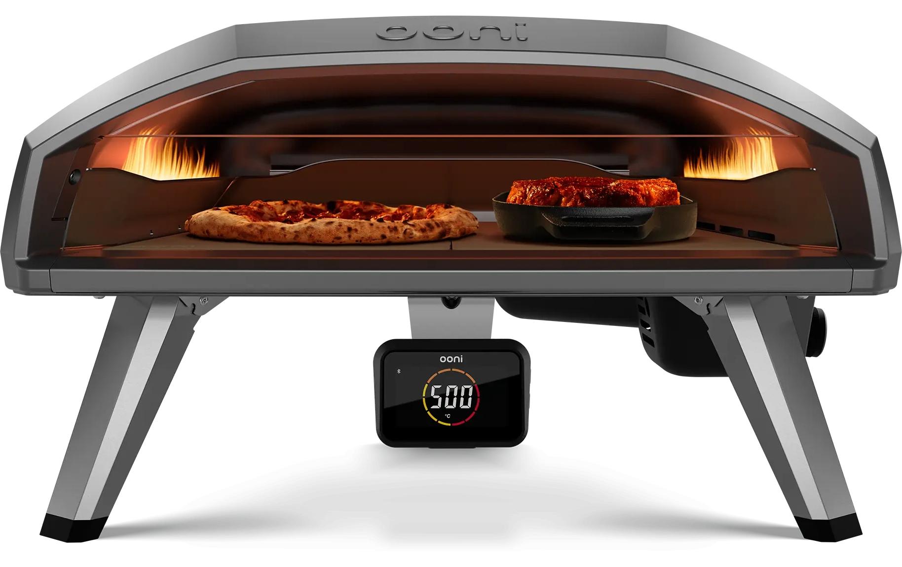 Pizzaofen Karu 2 Pro / schwarz<br>Multi-Brennstoff-Outdoor-Pizzaofen