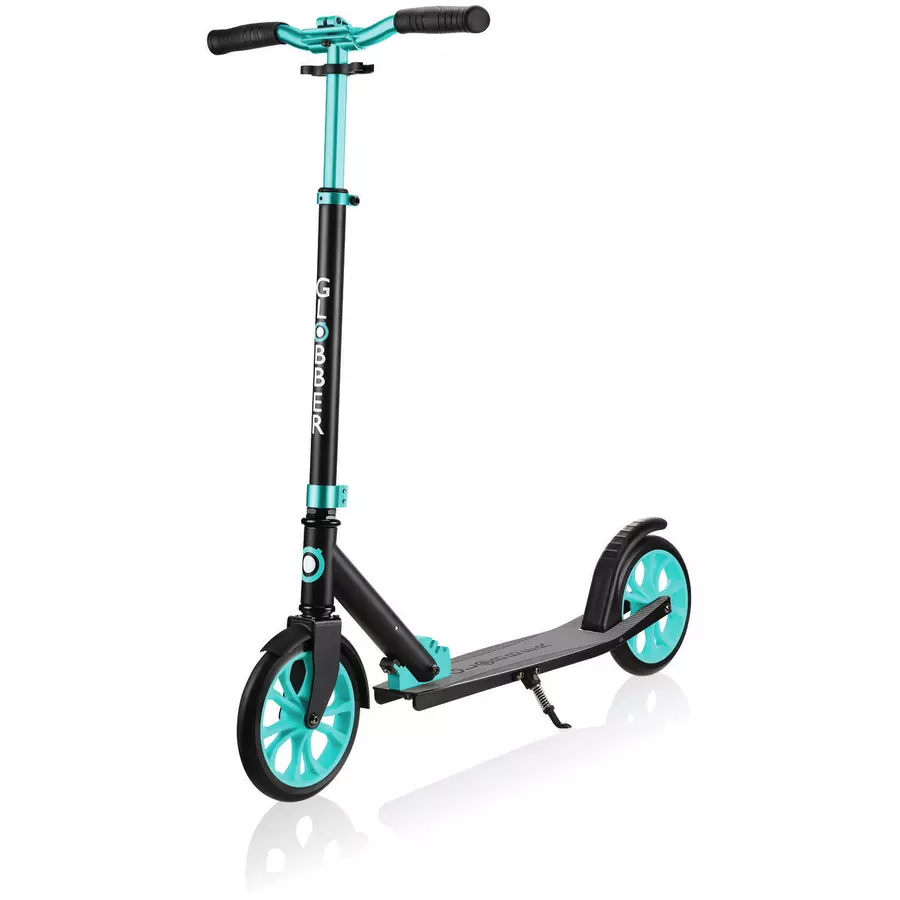 GLOBBER Scooter One NL500-205, schwarz-türkis