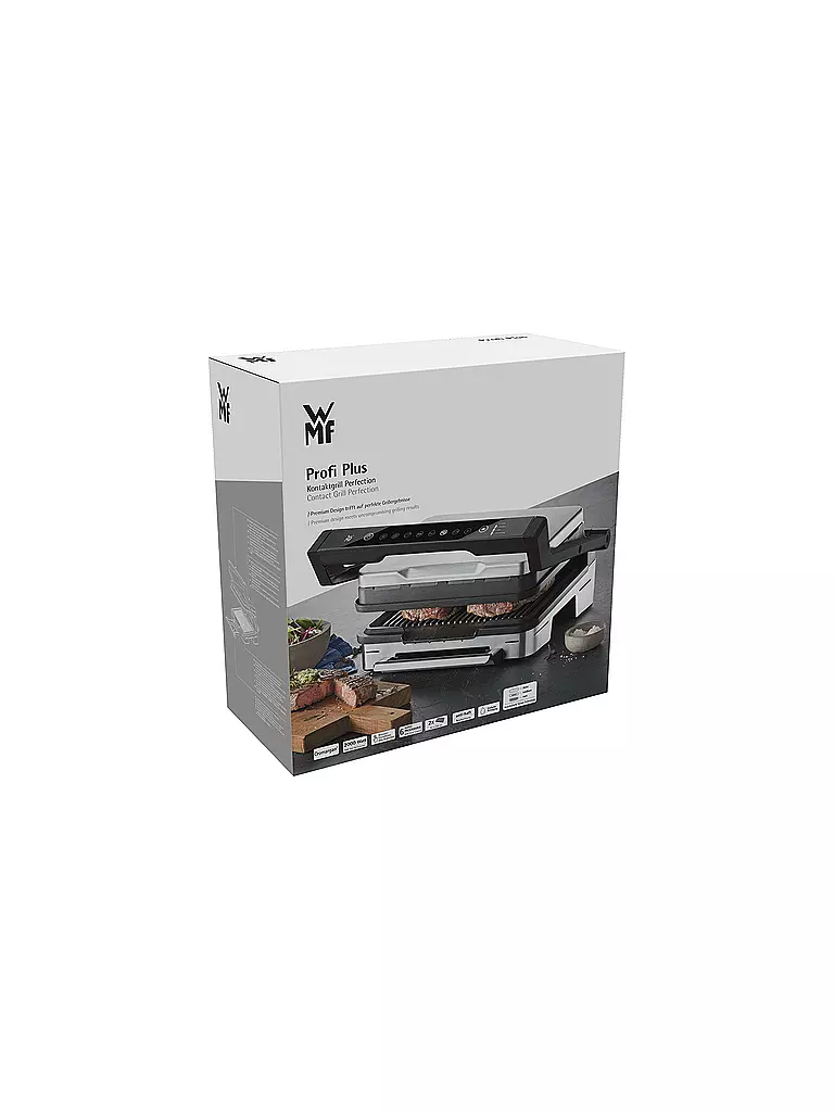 WMF Profi Plus Kontaktgrill Perfection silber
