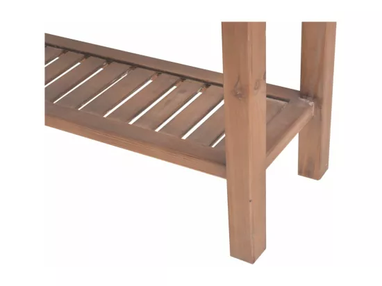 Table console Bois massif de sapin 122 x 35 x 80 cm