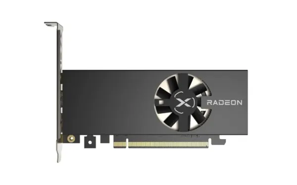 XFX Speedster SWFT105 Radeon RX 6400 - grafikkort - Radeon RX 6400 - 4 GB GDDR6 - PCIe 4.0 lavprofil - HDMI, DisplayPort