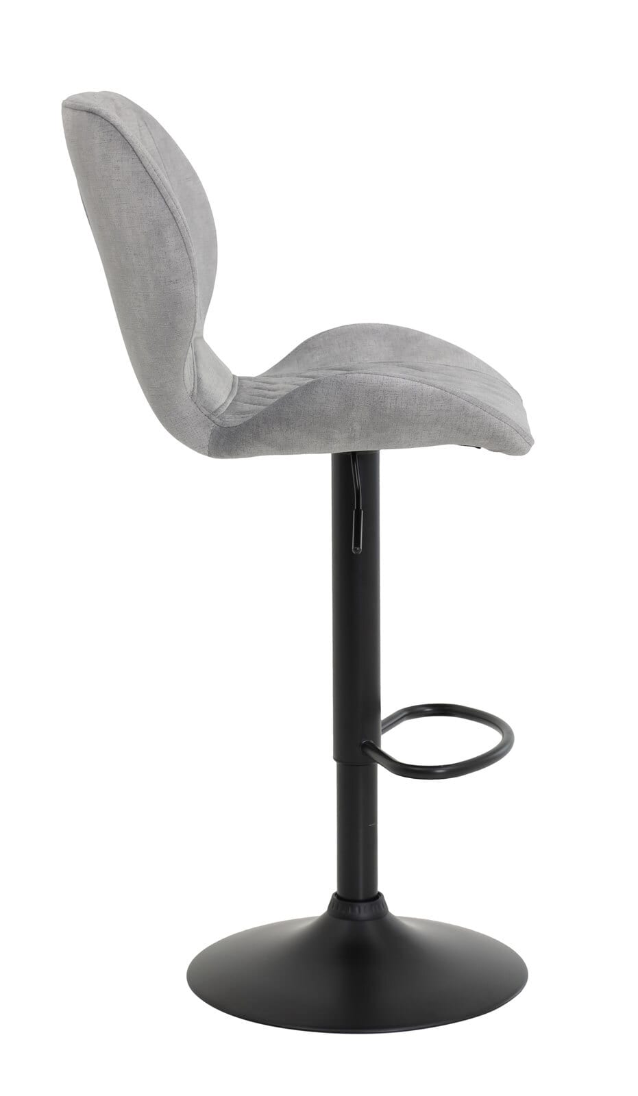 Barstuhl LAILA 2er Set grau