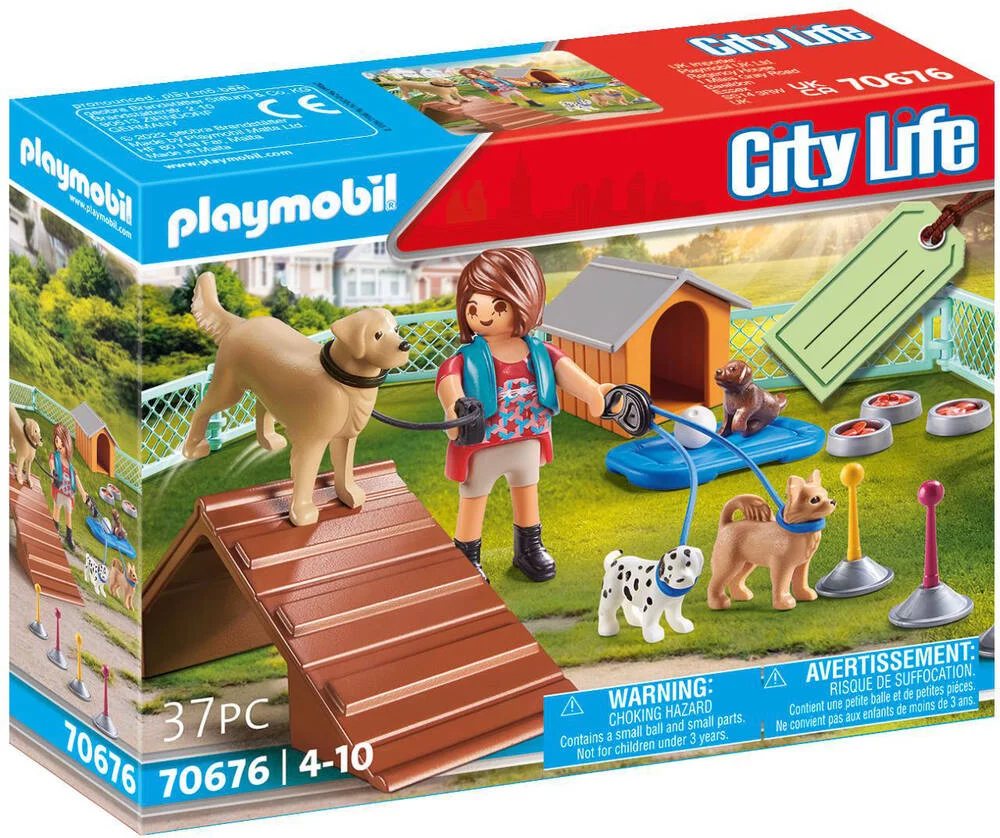 SET CADEAU EDUCATRICE ET CHIENS -70676
