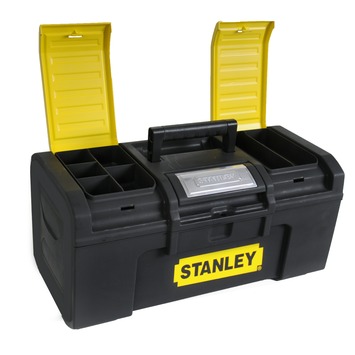 Stanley gereedschapskoffer zwart 24 inch