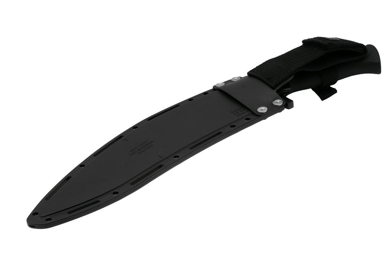 Cold Steel Gurkha Kukri Plus Blackout 35GKX, Black 52100, Kray-Ex, machete