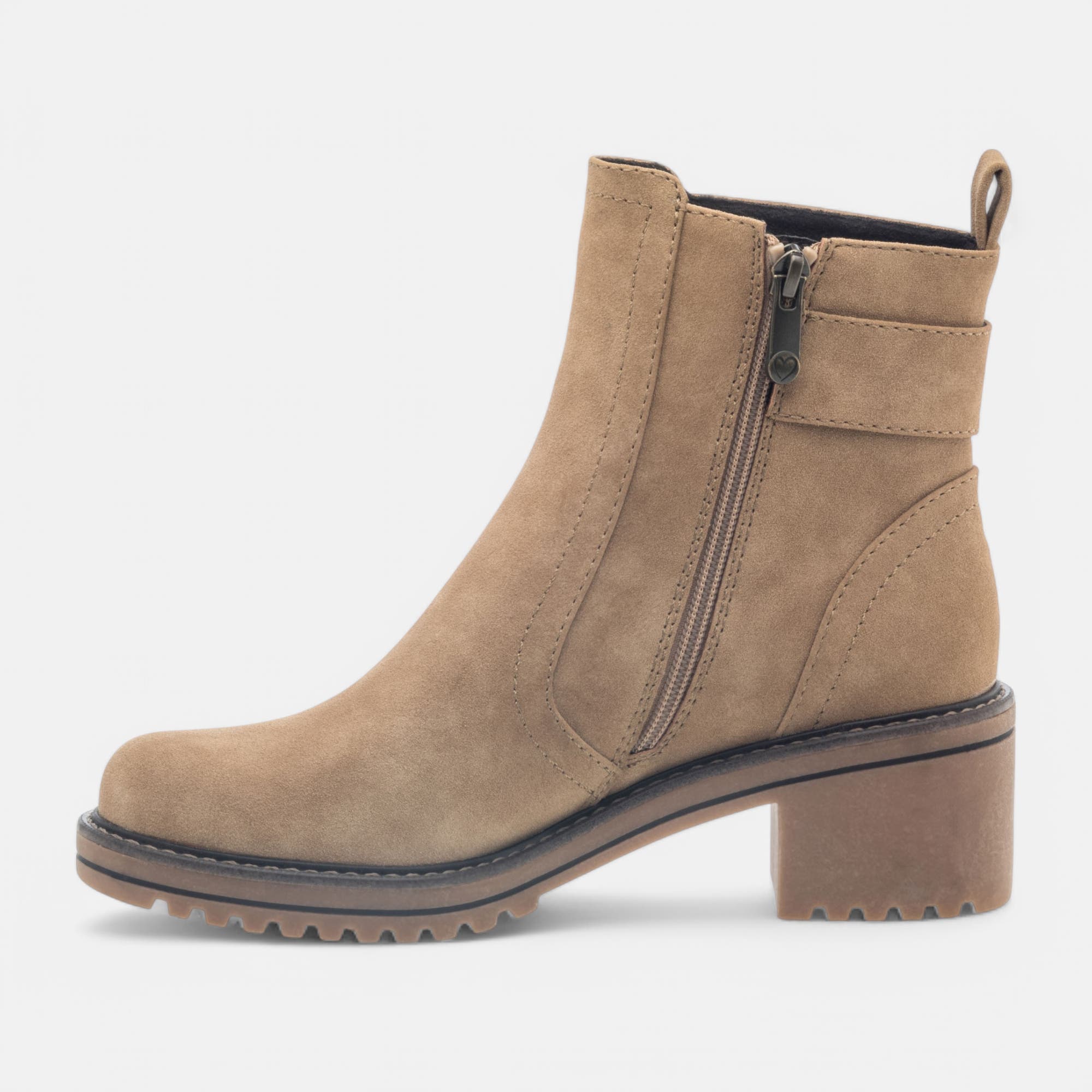 Boots Femme beige