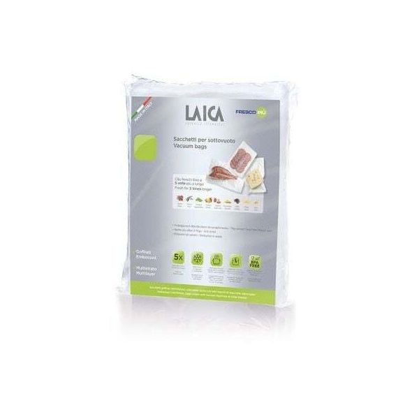 Laica Sacos de Plástico para Máquina de Embalar a Vácuo 20x28cm 50und - VT35042
