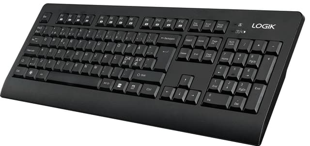 Logik sæt med trådløst tastatur og mus