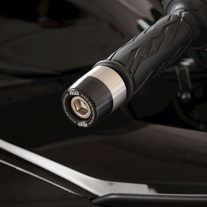 Embouts de guidon R&G Racing Noir