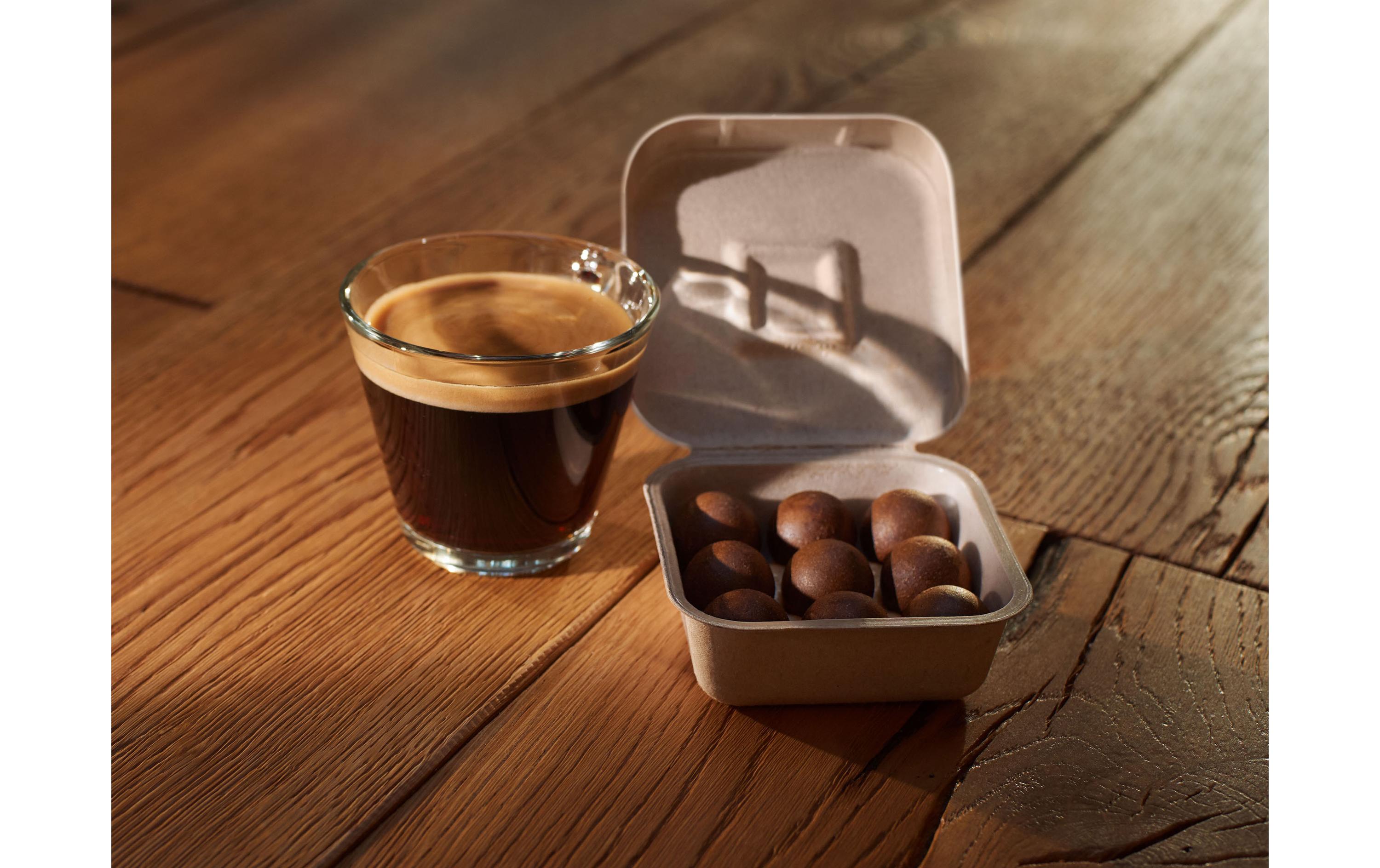 Coffee Balls Lungo Forte 9 StückGartenkompostierbare Coffee Balls für CoffeeB Globe Maschinen