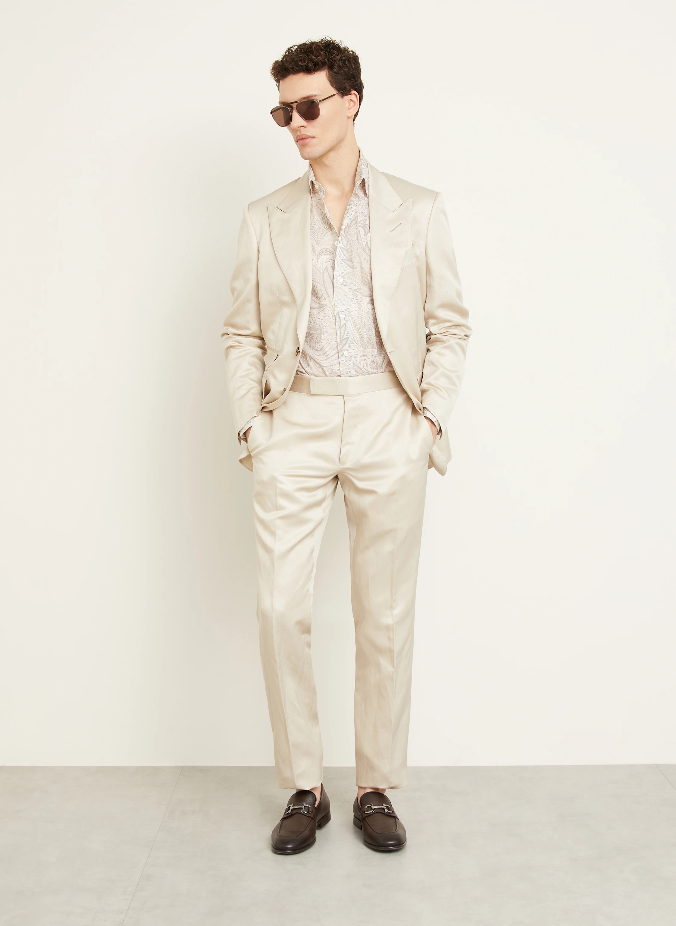 ETRO Jacquard-Hemd Slim Fit