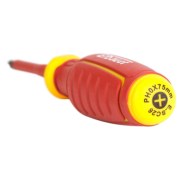 Tournevis d'électricien VDE Philips PH0 75 x 4 Erbauer
