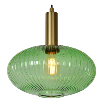 Lucide hanglamp Maloto groen Ø30 cm