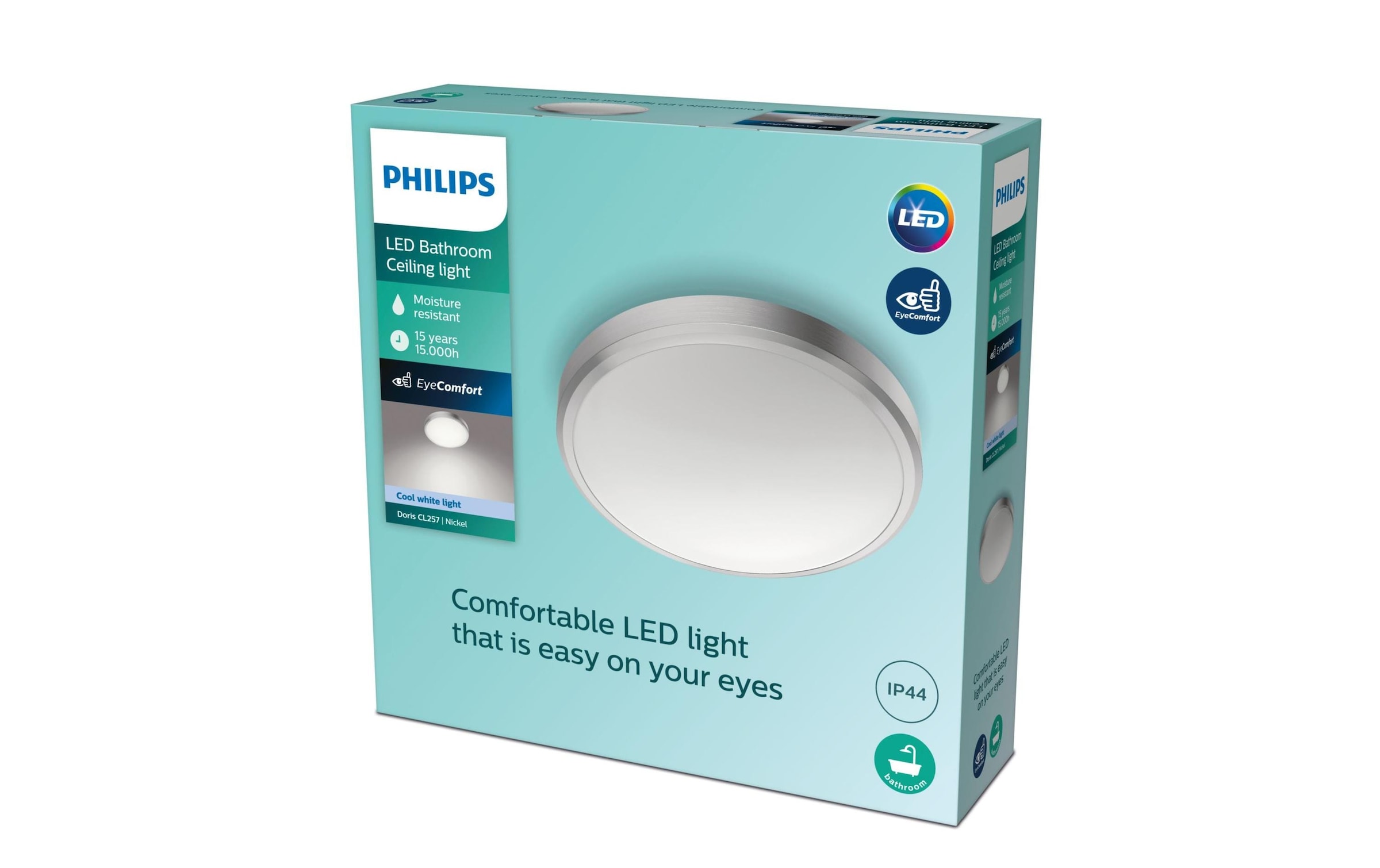Philips Deckenleuchte »Doris 17 W, 4« Neutralweiss