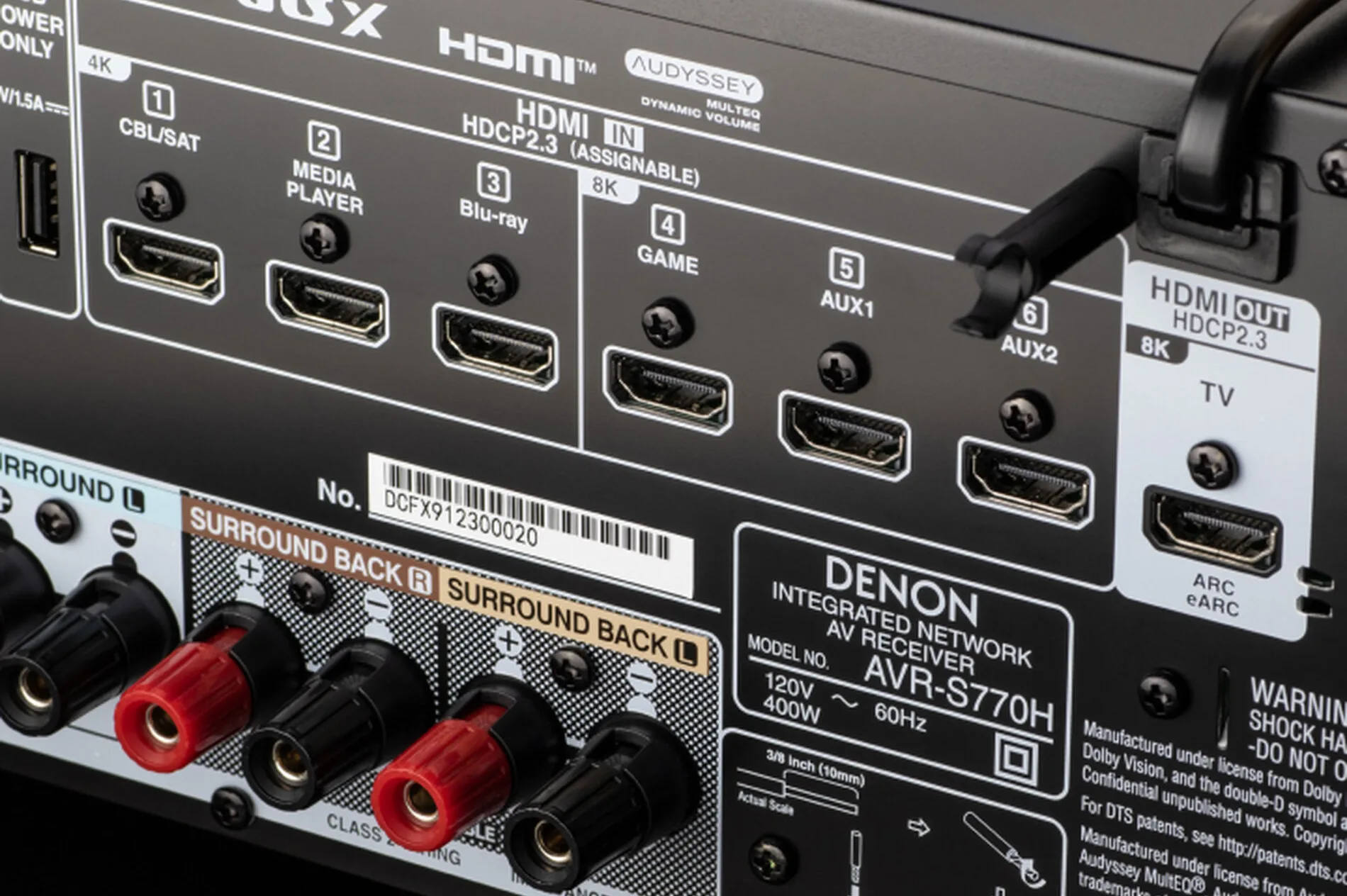 Denon AVR-S770H Amplis home-cinéma