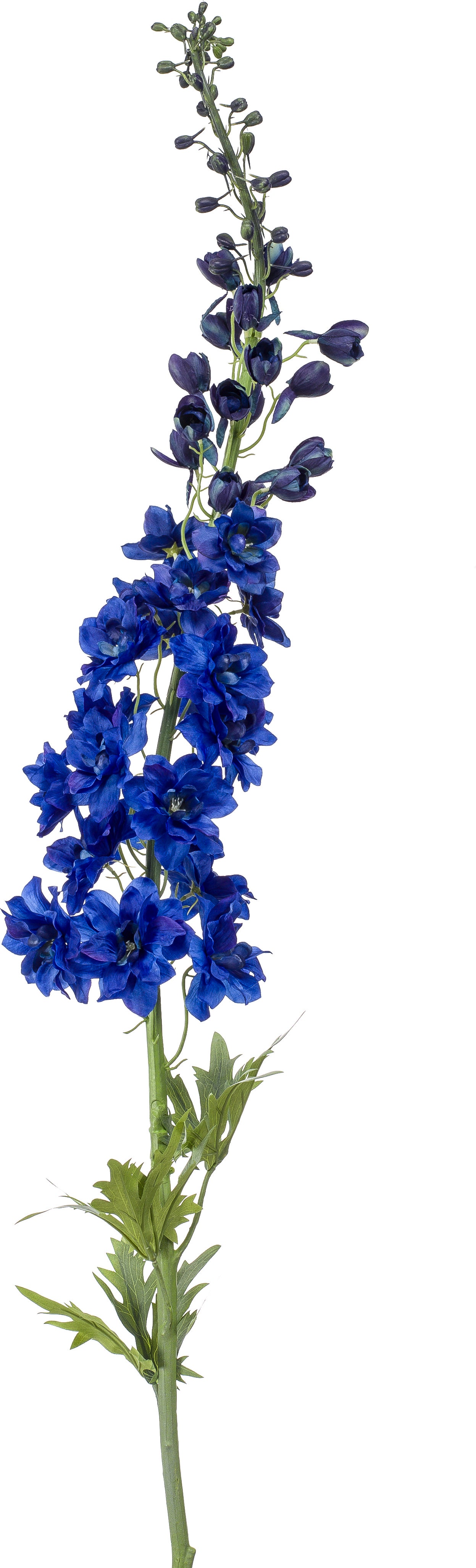 Emerald kunstbloem Delphinium blauw 130 cm