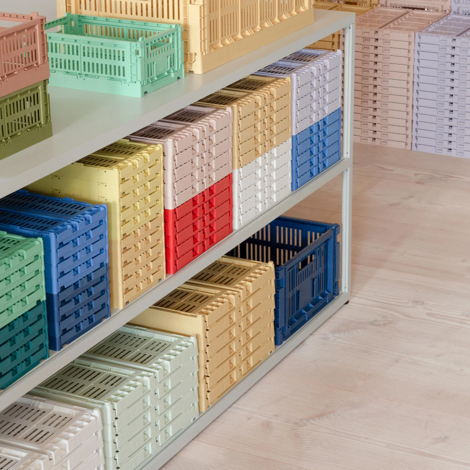 HAY  Colour Crate L kasse - Mint