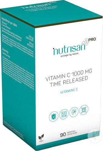NutrisanPro Vitamine C 1000mg Time Released 90 Comprimés