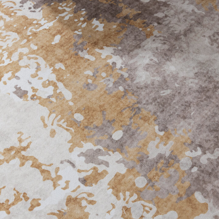 Modern vloerkleed - Sarge Taupe/Geel