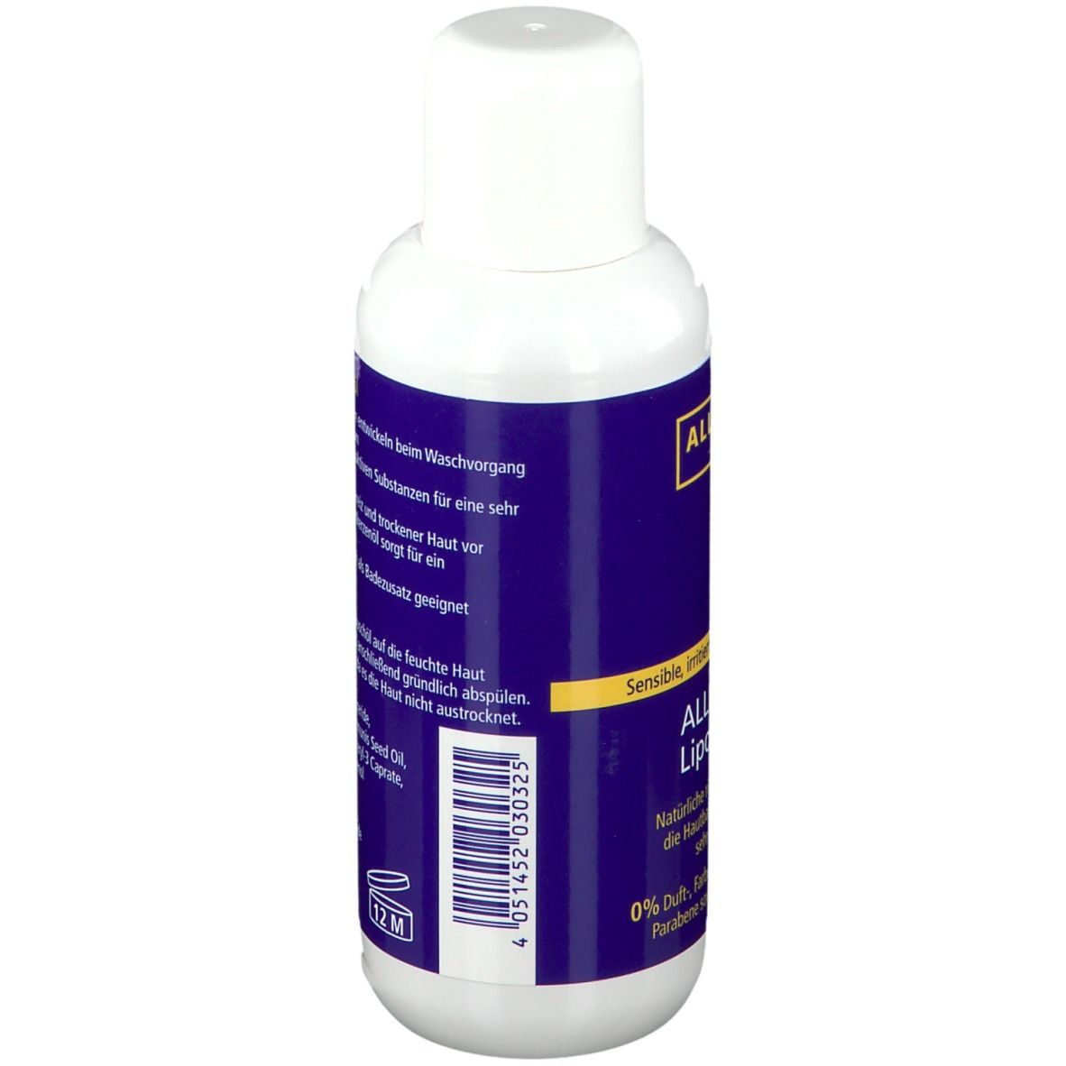 ALLERGIKA® Lipo Duschöl - Hautbarriere stärkendes, rückfettendes Duschöl bei sehr trockener, irritierter Haut und Juckreiz
