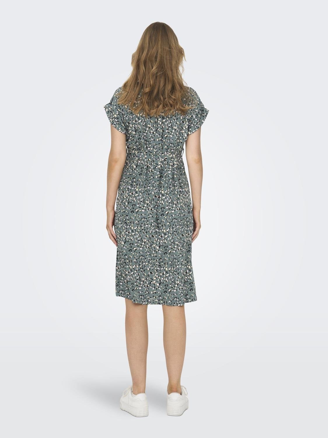 OLMNEWHANNOVER Kurzes Kleid Balsam Green
