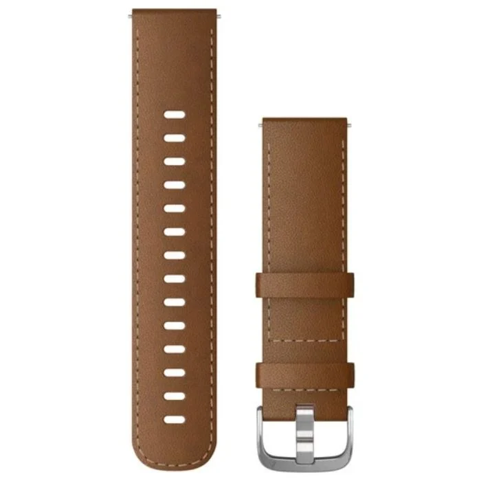 Garmin Unisex Tilbehør til ure/armbånd Quick Release 22 mm Strap (Leather)