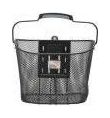 NEW LOOXS Panier À Vélo Toscane Smartlock 19 Litres 34 X 25 X 25 Cm - Noir