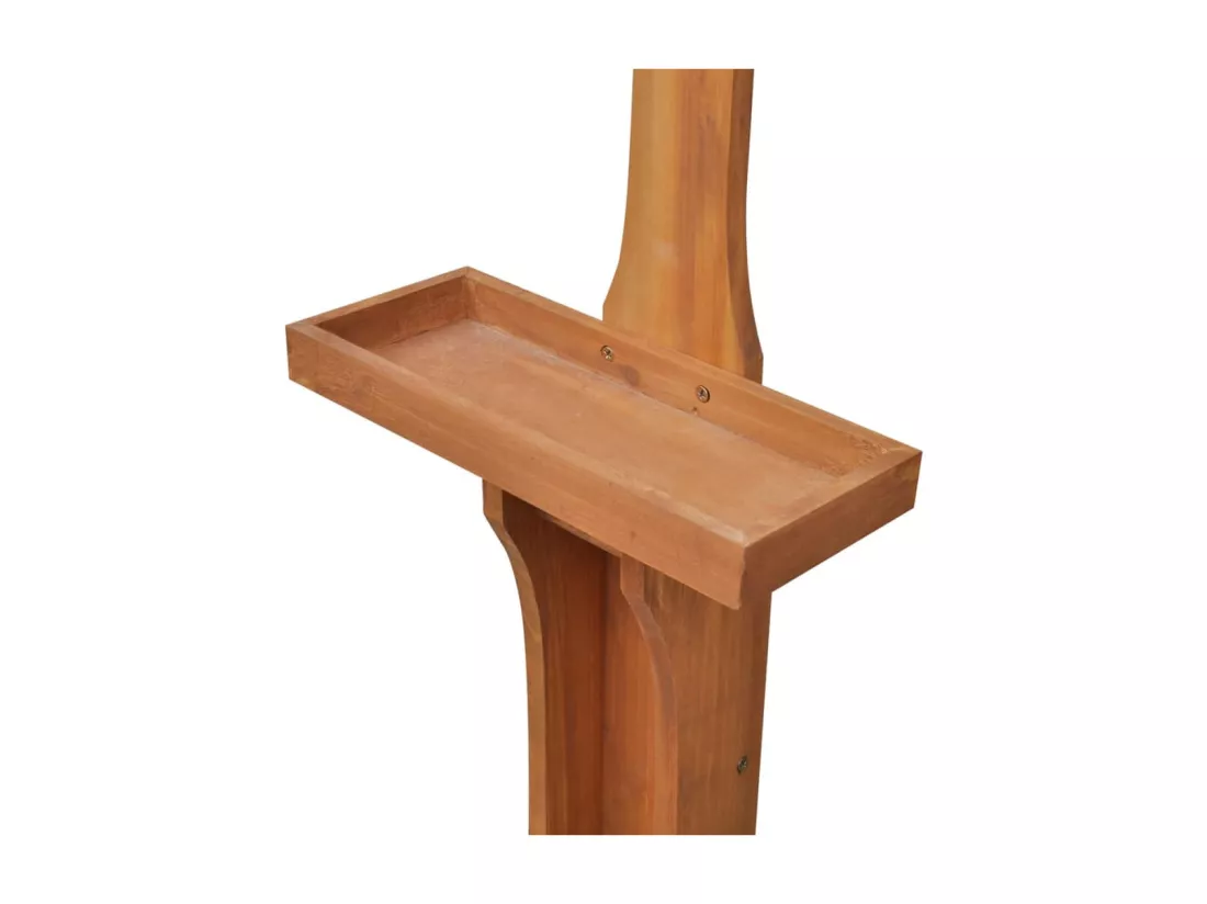 Douche de jardin en bois
